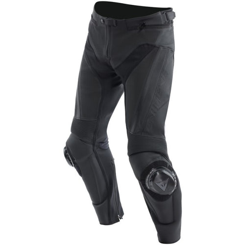 Pantalon de Moto Delta 4 Perforé Noir côté avant