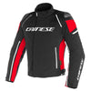 Manteau de Moto Racing 3 D-Dry Dainese Noir/Rouge