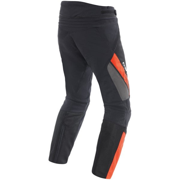 Pantalon de Moto Drake 2 Air Absolutshell Noir/Rouge côté arrière