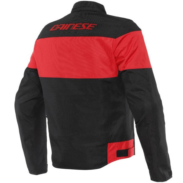 Manteau de Moto Dainese Electtrica Air Noir_Rouge Dos