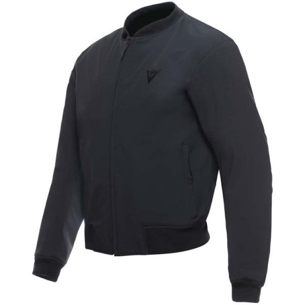 Manteau de Moto Coupe-Vent Tex Bhyde Noir de face