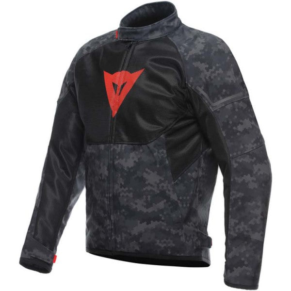 Manteau de Moto Ignite Air Noir/Camo de face