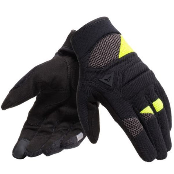 Gants de Moto Fogal Unisexe Haute-Visibilité/Noir - Liquidation