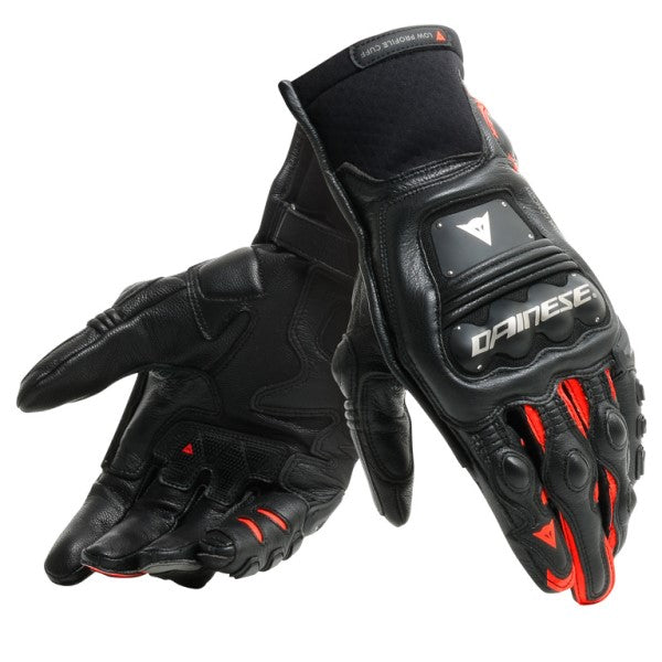 Gants de Moto Steel-Pro In Dainese Noir/Rouge