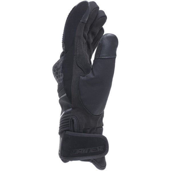 Gants de Moto Tempest 2 D-Dry Courts Noir de droite