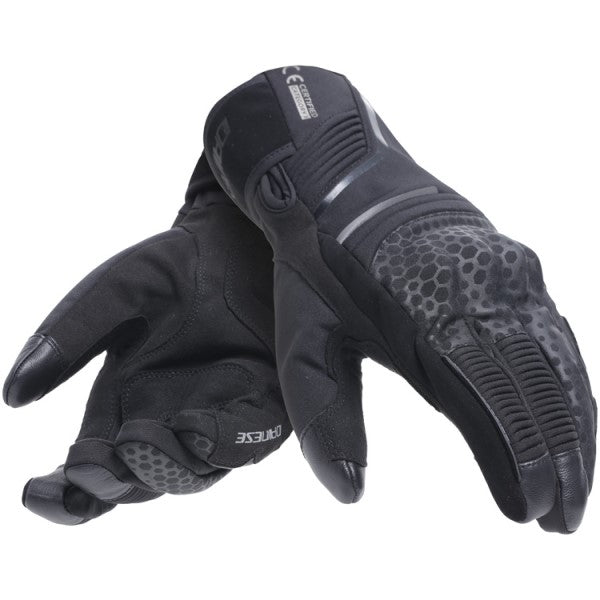 Gants de Moto Tempest 2 D-Dry Courts Noir en paires