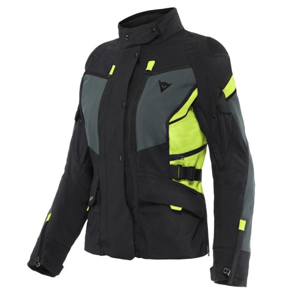 Manteau de Moto Carve Master 3 Gore-Tex Dainese Femme  Noir/Jaune