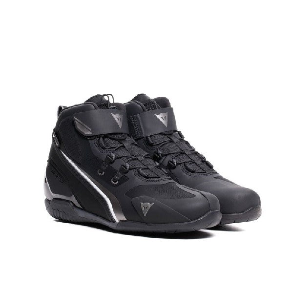 Chaussures de Moto Herian D-WP Femme/ Dainese/ noir et blanc   