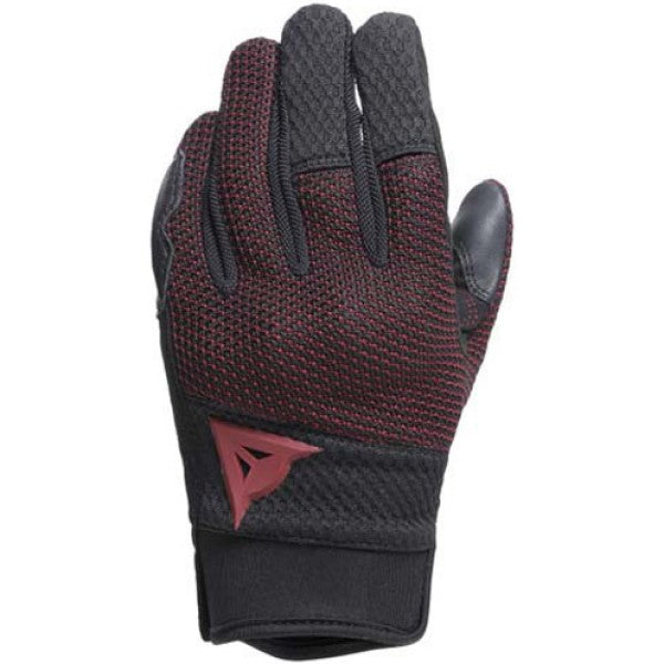 Gants de Moto Torino Femme Noir/Rouge de l'extérieur