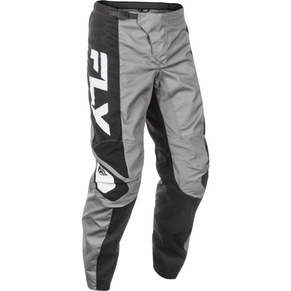Pantalon de Motocross F-16 Gris/Noir de face
