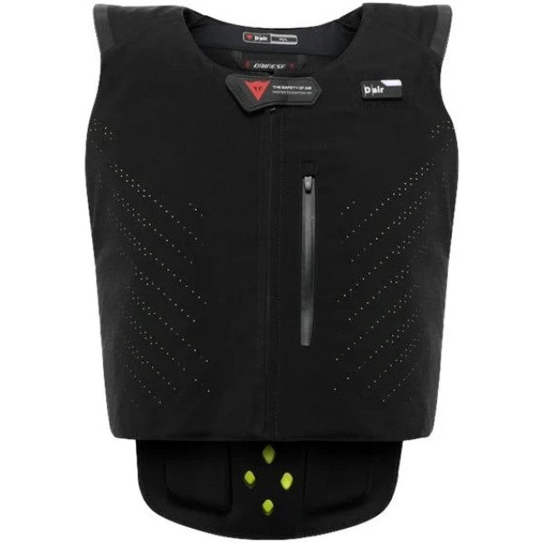 Plastron de Moto Smart Air Noir de face