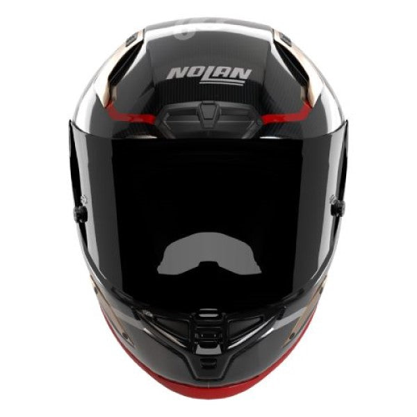 Casque Intégral de Moto X-804 RS UC SBK REPLICA Tibault Noir/Gris/Rouge, de face