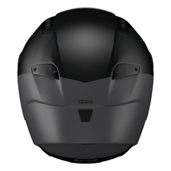 Casque Intégral de Moto X-804 RS UC BLOCCO Nolan Rouge/Gris, arrière
