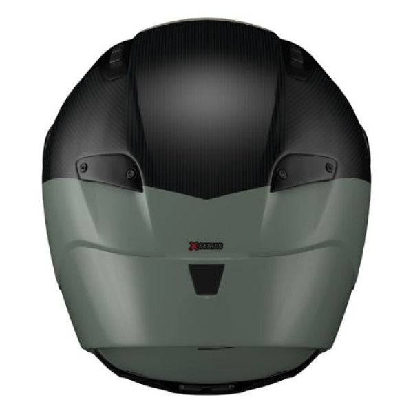 Casque Intégral de Moto X-804 RS UC BLOCCO Nolan Noir/Vert, arrière
