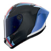 Casque Intégral de Moto X-804 RS UC GEMINI Nolan Blanc/Bleu/Rouge, vue 3/4