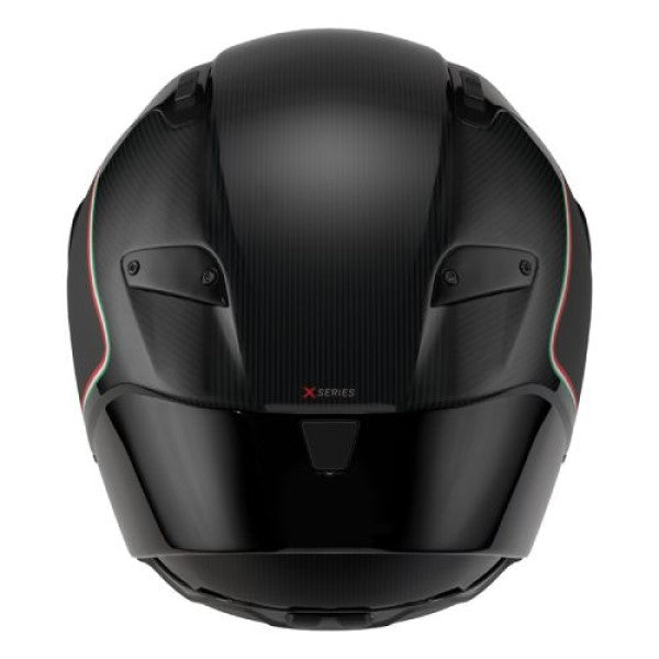 Casque Intégral de Moto X-804 RS UC ASSO DI PICCHE Nolan Noir/Carbone, arrière