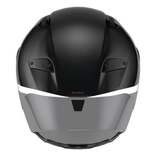 Casque Intégral de Moto X-804 RS UC D.O.C. Nolan Noir/Gris, arrière 