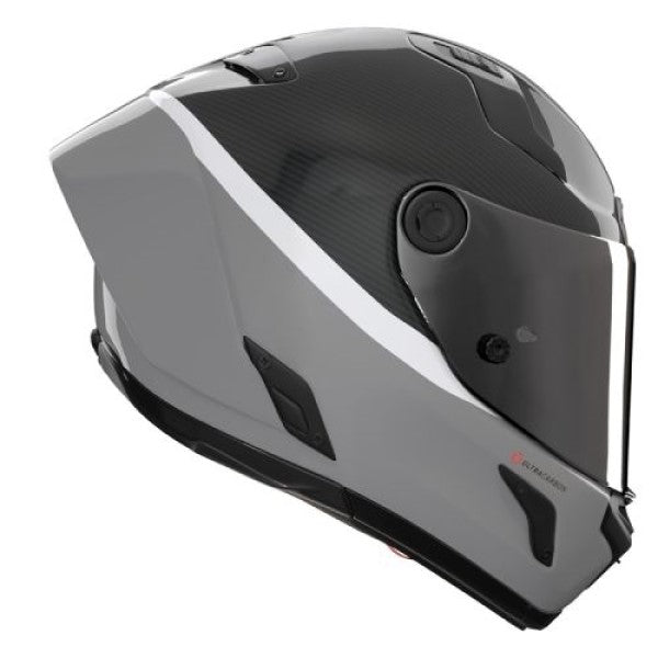 Casque Intégral de Moto X-804 RS UC D.O.C. Nolan Noir/Gris, vue 3/4