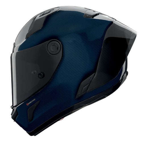Casque Intégral de Moto X-804 RS UC LIQUIDO Nolan Bleu, vue 3/4