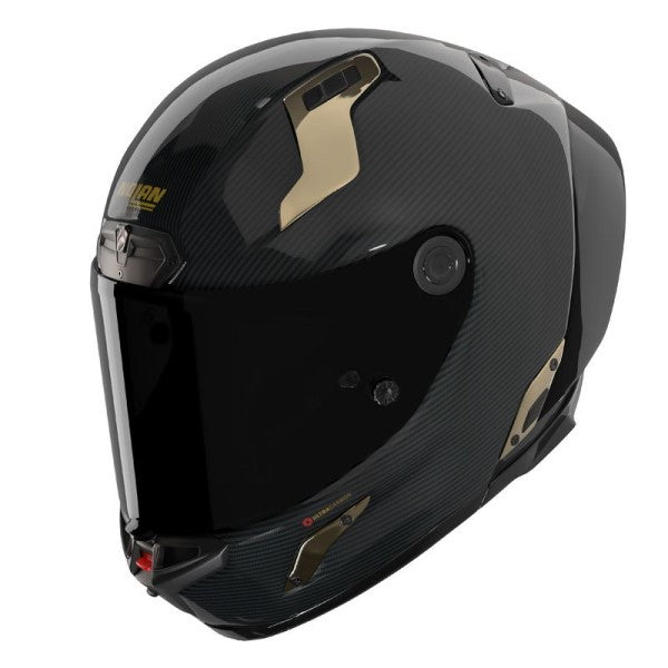 Casque Intégral de Moto X-804 RS UC AUREO Nolan Noir, vue 3/4 haut