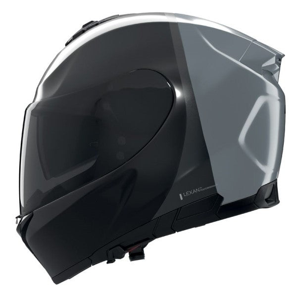 Casque Intégral de Moto N80-8 Verniciatura Speciale Nolan Noir/Gris, vue 3/4