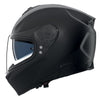 Casque Intégral de Moto N80-8 CLASSICO Nolan Noir Mat, vue 3/4