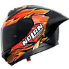 Casque Intégral de Moto N60-6 SPORT IANNONE REPLICA Nolan Noir/Orange, vue 3/4