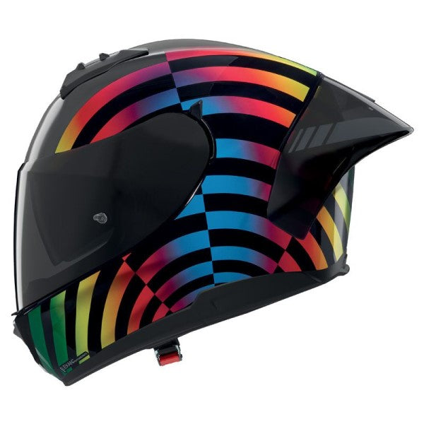 Casque Intégral de Moto N60-6 Sport Policromo Nolan Multicolore, vue 3/4
