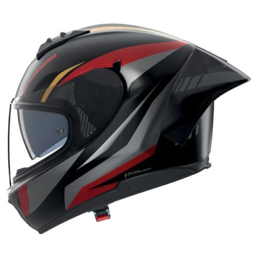 Casque Intégral de Moto N60-6 Sport Lesmo Nolan Rouge, vue 3/4