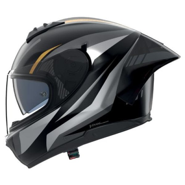 Casque Intégral de Moto N60-6 Sport Lesmo Nolan Gris, vue 3/4