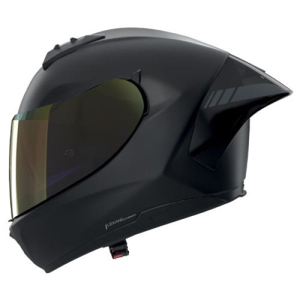 Casque Intégral de Moto N60-6 Sport Irido Nolan Noir, vue 3/4