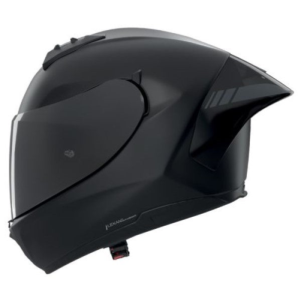 Casque Intégral de Moto N60-6 Sport ARGENTO Nolan Noir, vue 3/4