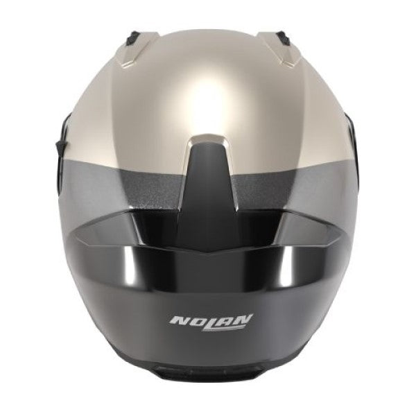 Casque Intégral de Moto N60-6 VERNICIATURA SPECIALE Nolan Noir/Blanc, arrière