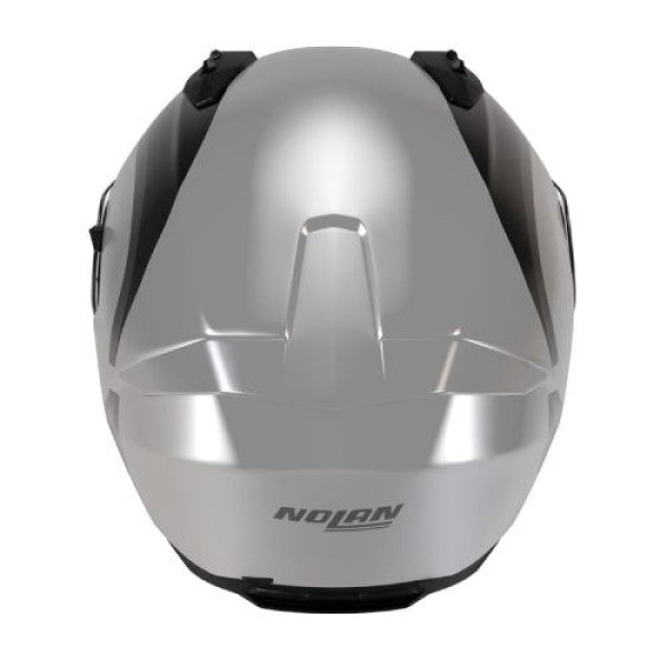 Casque Intégral de Moto N60-6 BIFASE Nolan Blanc/Noir, arrière