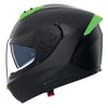 Casque Intégral de Moto N60-6 Classico Nobile Nolan Noir/Haute visibilité, vue 3/4