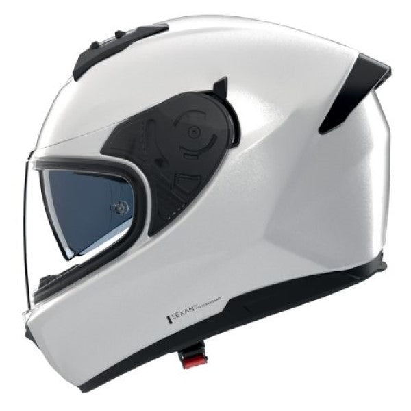 Casque Intégral de Moto N60-6 Classico Nolan Blanc, vue 3/4