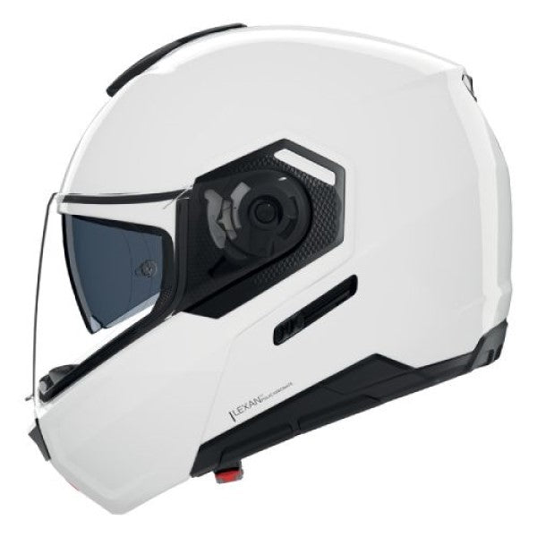 Casque Modulaire de Moto N90-3 Classico Blanc, côté gauche