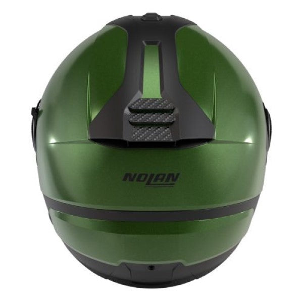 Casque Ouvert de Moto N40-5 Classico Nobile Vert, Dos