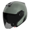 Casque Ouvert de Moto N40-5 Classico Nobile Gris, vue inclinée vers la gauche