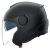 Casque Ouvert de Moto N40-5 Classico Noir mat, côté gauche
