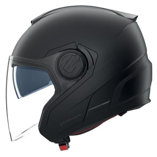 Casque Ouvert de Moto N40-5 Classico Noir mat, côté gauche