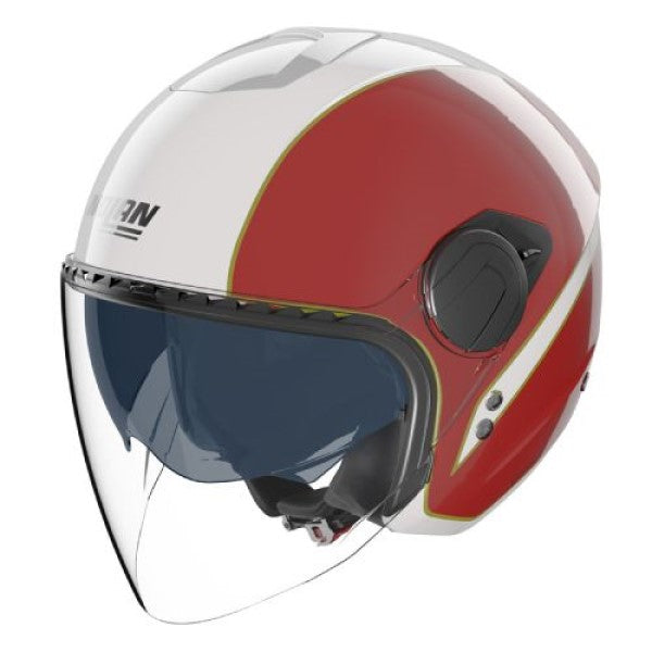 Casque Ouvert de Moto N20-2 Visor Tricolore
