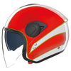 Casque Ouvert de Moto N20-2 Visor Tricolore, côté gauche