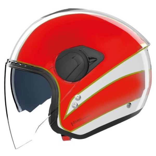 Casque Ouvert de Moto N20-2 Visor Tricolore, côté gauche