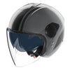 Casque Ouvert de Moto N20-2 Visor Dolce Vita Gris/Noir