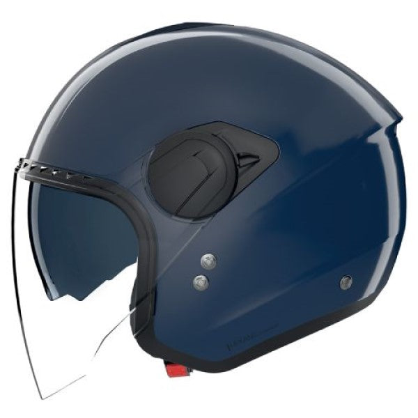 Casque Ouvert de Moto N20-2 Visor Classico Nobile Bleu