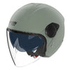 Casque Ouvert de Moto N20-2 Visor Classico Nobile Gris