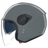 Casque Ouvert de Moto N20-2 Visor Classico Gris, côté gauche