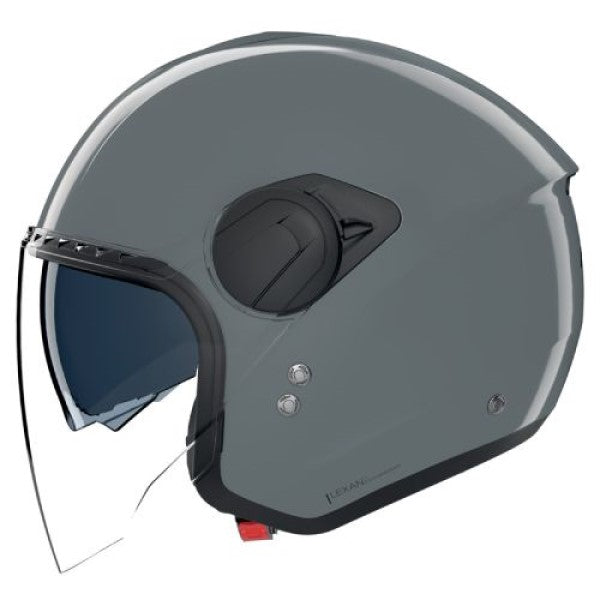 Casque Ouvert de Moto N20-2 Visor Classico Gris, côté gauche