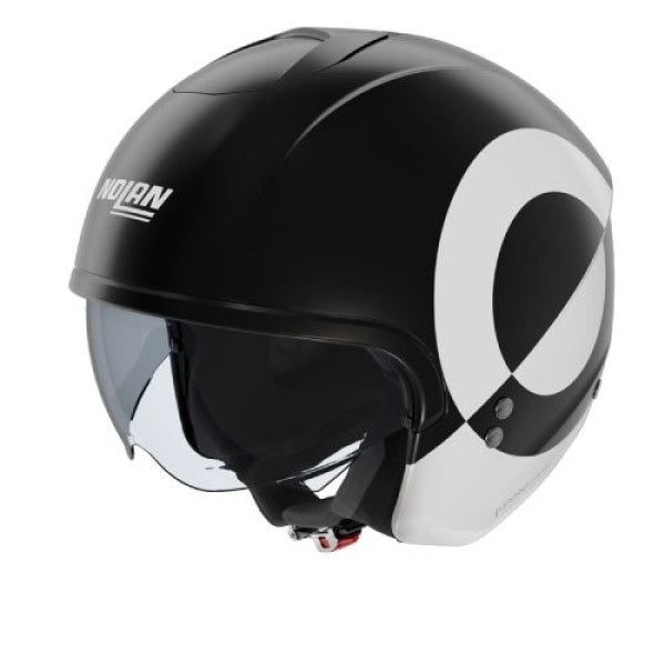 Casque Ouvert de Moto N20-2 Viceversa Blanc/Noir